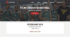 Desktop Screenshot of basketball.cvjm-loerrach.de