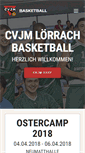 Mobile Screenshot of basketball.cvjm-loerrach.de