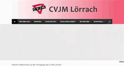 Desktop Screenshot of cvjm-loerrach.de